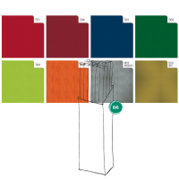 Rotolo carta regalo Ecocolor - 3 x 1 mt - colori assortiti - Rex Sadoch - R3M01 - 8006715058000 - DMwebShop