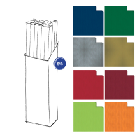 Rotolo carta regalo Ecocolor - 3 x 1 mt - colori assortiti - Rex Sadoch - R3M01 - 8006715058000 - DMwebShop
