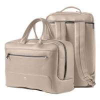 Borsa zainabile bi-bag Gate Trended - 42 x 28 x 14 cm - ecopelle - ghiaccio - InTempo - 9235GAT21 - 8029221835446 - DMwebShop