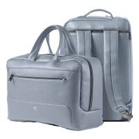 Borsa zainabile bi-bag Gate Trended - 42 x 28 x 14 cm - ecopelle - azzurro - InTempo - 9235GAT31 - 8029221835453 - DMwebShop