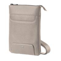 City bag piccola Gate Trended - 20 x 26 x 2 cm - ecopelle - ghiaccio - InTempo - 9214GAT21 - 8029221835644 - DMwebShop