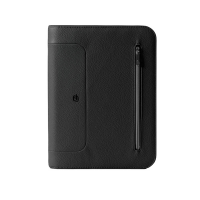 Portablocco Gate Trended - 28 x 35 cm - f.to utile A4 - ecopelle - nero - InTempo - 8248GAT34 - 8029221835750 - DMwebShop