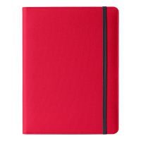 Portablocco Meet - con elastico - 31 x 25 x 1,4 cm - rosso - In Tempo 8245MT28