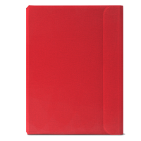 Portablocco Meet - con alette magnetiche - 31 x 25 x 1,4 cm - rosso - In Tempo 8244MT28