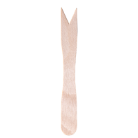 Forchettina monouso in legno - 8,5 cm - conf. 100 pezzi - Signor Bio - WCF002BIO100C - 8055715780633 - DMwebShop