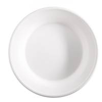 Piatto fondo monouso - rotondo - 680 ml - canna da zucchero - bianco - conf. 50 pezzi - Signor Bio - BBC004BIO50B - 8055715781074 - DMwebShop