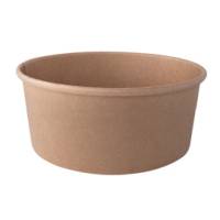 Insalatiera tonde monouso - 750 ml - cartoncino - avana - conf. 50 pezzi - Signor Bio - PBC005BIO50C - 8055715782880 - DMwebShop