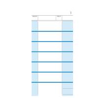 Comande a 7 tagliandi snap 2 copie autoricalcanti - 23 x 10,5 cm - conf. 100 pezzi - Data Ufficio - DU16197T000 - 814000000 - 8008842581482 - DMwebShop
