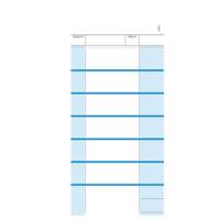 Comande a 7 tagliandi snap 2 copie autoricalcanti - 23 x 10,5 cm - conf. 100 pezzi - Data Ufficio - DU16197T000 - 814000000 - 8008842581482 - DMwebShop