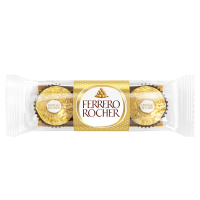 Praline Rocher gusto cioccolato-nocciola - conf. 3 pezzi - Ferrero