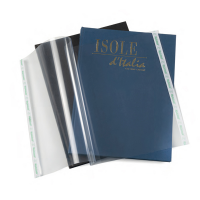 Coprilibro Cristallo 14 - 50 x 31 cm - liscio - PP - neutro - conf. 25 pezzi - Colorosa - 30414011 - 804428041418 - DMwebShop