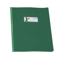 Copriquaderno coprente GreenLine - con alette - A5 - lucido - PVC - verde - Ri.plast - 34618044 - 8004428044655 - DMwebShop
