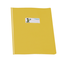 Copriquaderno coprente GreenLine - con alette - A5 - lucido - PVC - giallo - conf. 25 pezzi - Ri.plast - 34618045 - 8004428972057 - DMwebShop