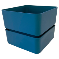 Vaso Veleta - 0,75 lt - blu denim - Teraplast - 08768012310 - 8051560207493 - DMwebShop