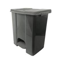 Contenitore mobile Ecoconti - a pedale - 60 lt - plastica riciclata - grigio - Medial International - 912672 - 8056324539162 - DMwebShop