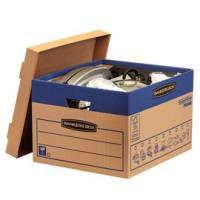Scatola SmoothMove Prime fastfold - per traslochi - 37 lt - cartone - conf. 10 pezzi - Bankers Box - 6203901 - 50043859789011 - DMwebShop