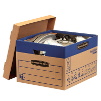 Scatola SmoothMove Prime fastfold - per traslochi - 37 lt - cartone - conf. 10 pezzi - Bankers Box - 6203901 - 50043859789011 - DMwebShop