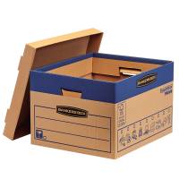Scatola SmoothMove Prime fastfold - per traslochi - 47 lt - cartone - conf. 10 pezzi - Bankers Box - 6204001 - 50043859789035 - DMwebShop