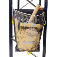 Sacco rifiuti Racksack Clear - per carta e cartone - 160 lt - Beaverswood - RSCL1/MPNT - 5025360701942 - DMwebShop