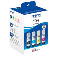 Flaconi Multipack EPSON 104 confezione 4 flaconi Originale - 847