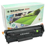 Toner nero compatibile Basic - per HP - LJ 1010 1012 1015 3015 3020 3030 - Starline - TNHP12A - 8025133125705 - DMwebShop