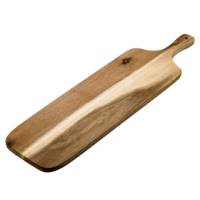 Tagliere con manico - 45 x 18 x 1,6 cm - legno di acacia - Leone - S5011 - 8024112632050 - DMwebShop