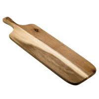 Tagliere con manico - 75 x 20 x 1,6 cm - legno di acacia - Leone - S5010 - 8024112632043 - DMwebShop