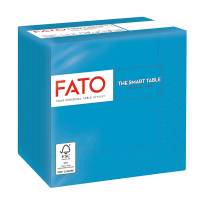 Tovagliolo - carta - 24 x 24 cm - 2 veli - turchese - conf. 100 pezzi - Fato - 82232003 - 8000664523206 - DMwebShop