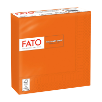 Tovagliolo - carta - 33 x 33 cm - 2 veli - arancio - conf. 50 pezzi - Fato - 82621400 - 8000664217914 - DMwebShop