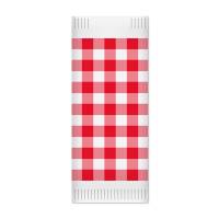 Porta posate Tissue decorati - fantasia Snack - conf. 1000 pezzi - Fato - 88203400 - 8000664820343 - DMwebShop