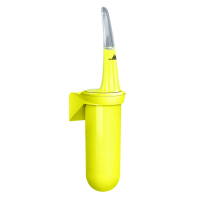 Portascopino da parete Skin - 386 x 113 x 93 mm - giallo fluo - Mar Plast - A92901FAB - 8020090101380 - DMwebShop