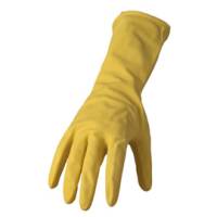 Coppia di guanti in lattice felpato R90 - tg M - giallo - Reflexx - R90/M - 8032891631539 - DMwebShop