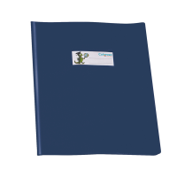Copriquaderno coprente GreenLine - con alette - A5 - lucido - PVC - blu - conf. 25 pezzi - Ri.plast - 34618043 - 8004428044648 - DMwebShop