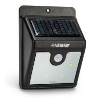 Applique solare Dory con rilevatore di movimenti - Velamp - SL210 - 8003910904620 - DMwebShop