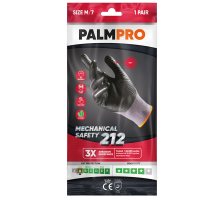 Guanti mechanical Safety Palmpro 212 - taglia XL - grigio-nero - Icoguanti - NNTD-X212/XL(9) - 8005830010825 - DMwebShop