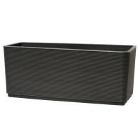 Vaso rettangolare Sinai Dot - 131 lt - grigio cenere - Teraplast - 37474098303 - 8051560187054 - DMwebShop