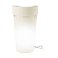 Vaso Stem Luce - 14 lt - bianco - Teraplast - 32124080022 - 8051560045224 - DMwebShop
