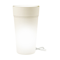 Vaso Stem Luce - 14 lt - bianco - Teraplast - 32124080022 - 8051560045224 - DMwebShop