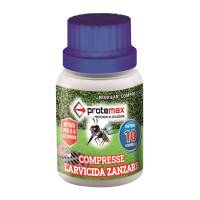 Compressa insetticida per larve di zanzara in barattolo - conf. 10 pezzi - Protemax - PROTE214 - 8005831013771 - DMwebShop
