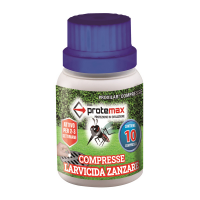 Compressa insetticida per larve di zanzara in barattolo - conf. 10 pezzi - Protemax - PROTE214 - 8005831013771 - DMwebShop