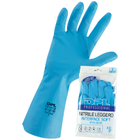 Guanti alimentari MPNLX431 - in nitrile - taglia L - azzurro - Icoguanti - MPNLX431/L(8) - 8005830002530 - DMwebShop