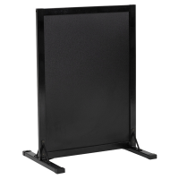 Lavagna da terra Stand Woody - 78 x 56 x 40 cm - nero - Securit - SBDT-BL-80 - 8719075289914 - DMwebShop