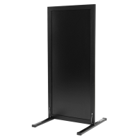 Lavagna da terra Stand Woody - 117 x 56 x 60 cm - nero - Securit - SBST-BL-120 - 8719075289907 - DMwebShop