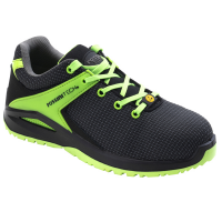 Calzatura di sicurezza Saslong Green - S1P - numero 39 - nero-verde fluo - Rossini - SSRC401-39 - 8056149339060 - DMwebShop