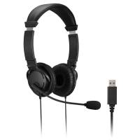 Cuffie stereo - con microfono e controllo del volume - connessione USB-A - Kensington - K33065WW - 85896330653 - DMwebShop