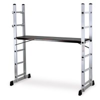 Scala trabattello Everest - 40 x 160 x 168 cm - alluminio - Garden Friend - S1405406 - 8023755047573 - DMwebShop