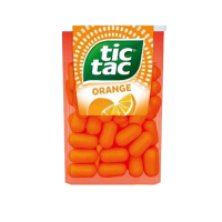 Caramelle Tic Tac - 16 gr - arancia - conf. 24 pezzi - Ferrero - FETAR - 8000500039014 - DMwebShop