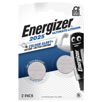 Pila CR2025 Ultimate Lithium - 3 V - Specialistiche - conf. 2 pezzi - Energizer - E301319403 - E304205900 - 7638900452679 - DMwebShop