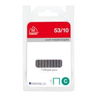 Punti zincati - 53/10 - 10 mm - metallo - conf. da 1120 punti - Romeo Maestri - 1110326 - 8005231434107 - DMwebShop