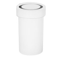 Porta spazzolino - PVC - bianco - Laminart - AC202/B.AS - DMwebShop